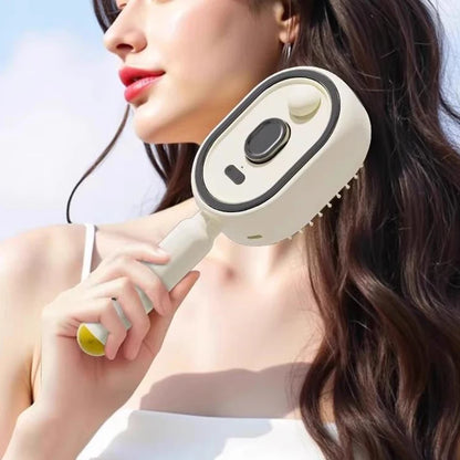 Soins capillaires Spray Massage peigne Vibration cuir chevelu Massage brosse à cheveux tête masseur pulvérisateur de cheveux brosse d'atomisation applicateur d'huile capillaire