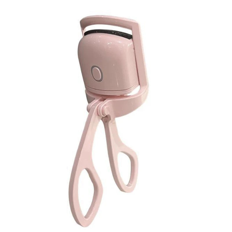 Recourbe-cils chauffant avec écran Lcd, coussinets en Silicone, Protection des cils, bouclage naturel sans endommager les cils, Rechargeable