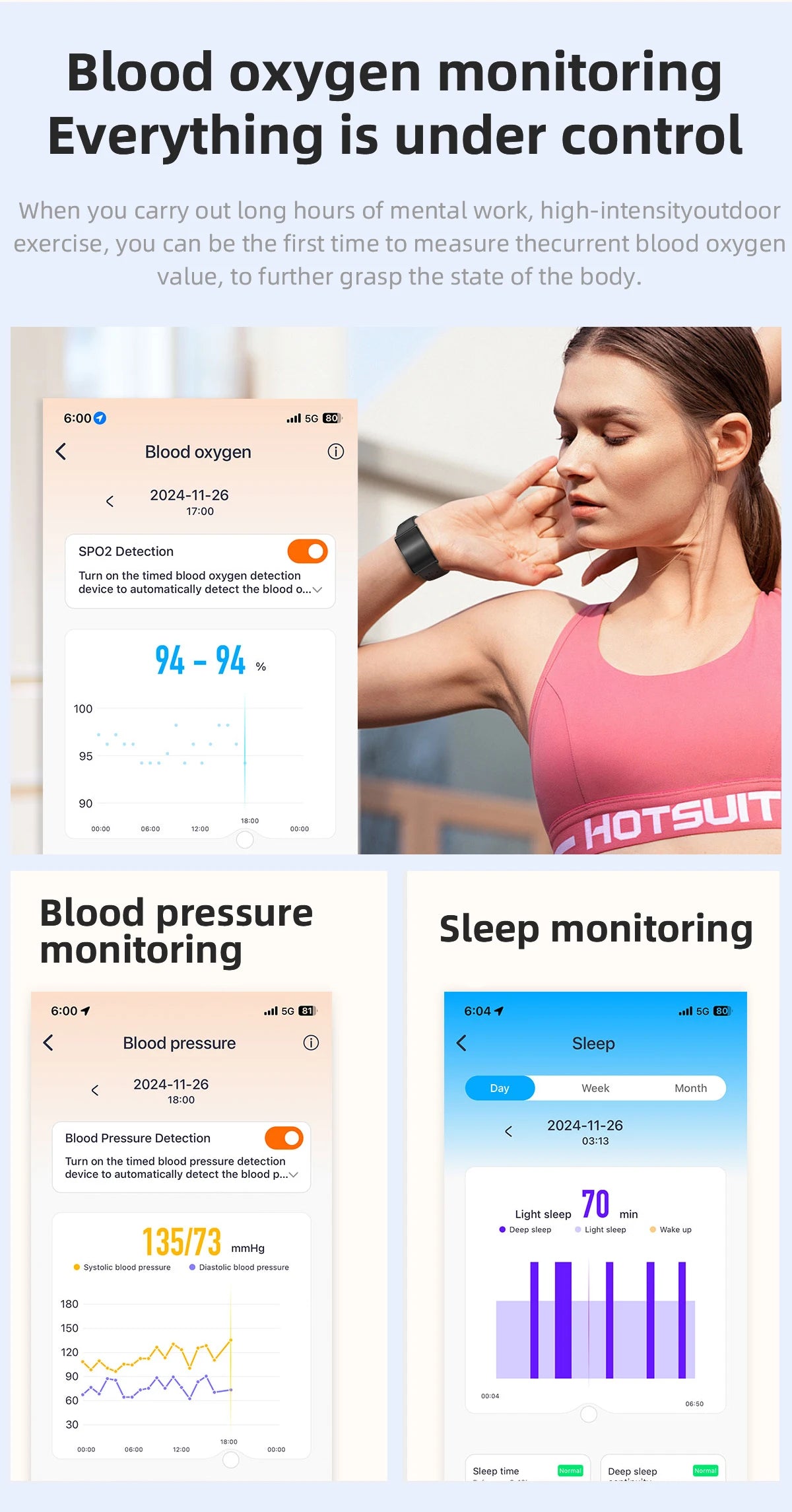Moniteur de santé , sommeil