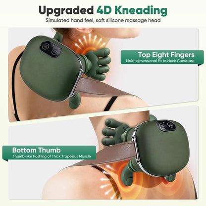 Masseur trapèzien pour usage domestique, pétrissage des épaules et du cou, massage du cou et des épaules, massage multifonctionnel