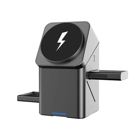 Chargeur magnetique sans fil 3-en-1