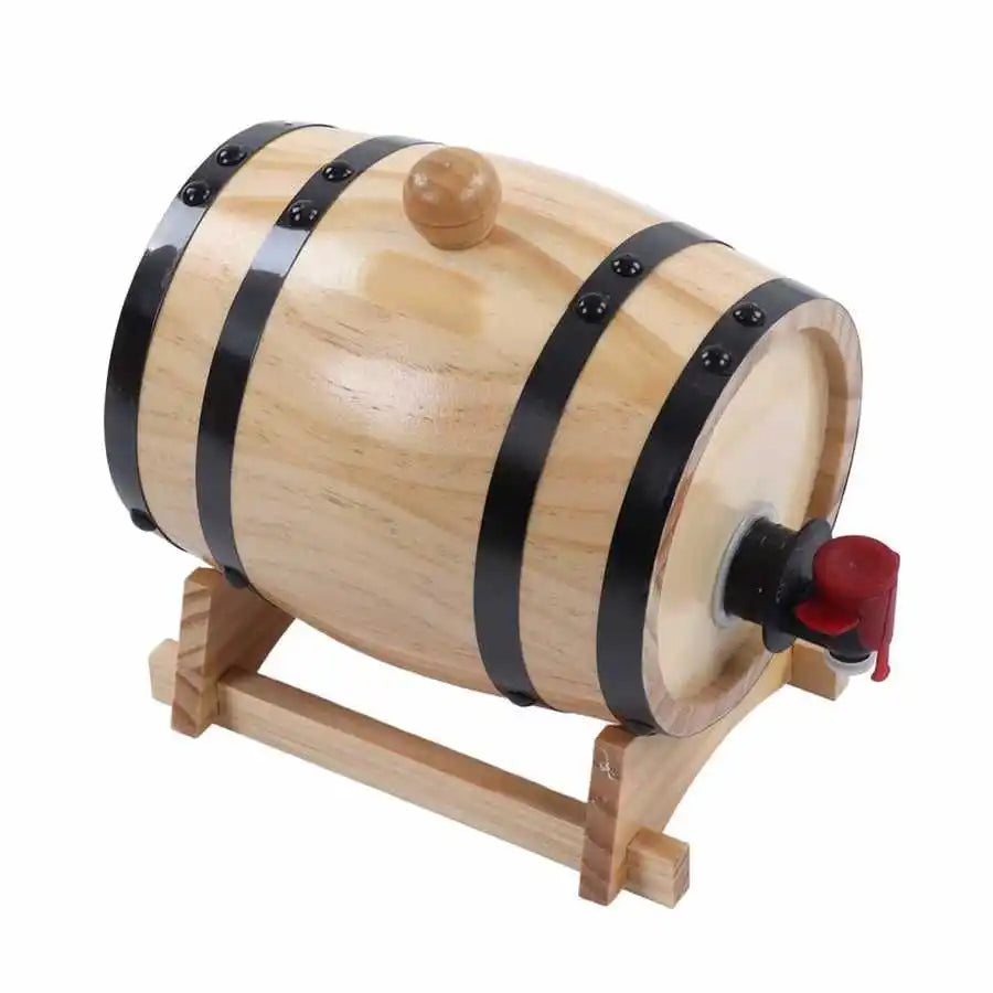Distributeur spécial baril de vin enrichi avec support, cases à bière, vin tequila, whisky Shop, 1l, 3l, 5l, E27