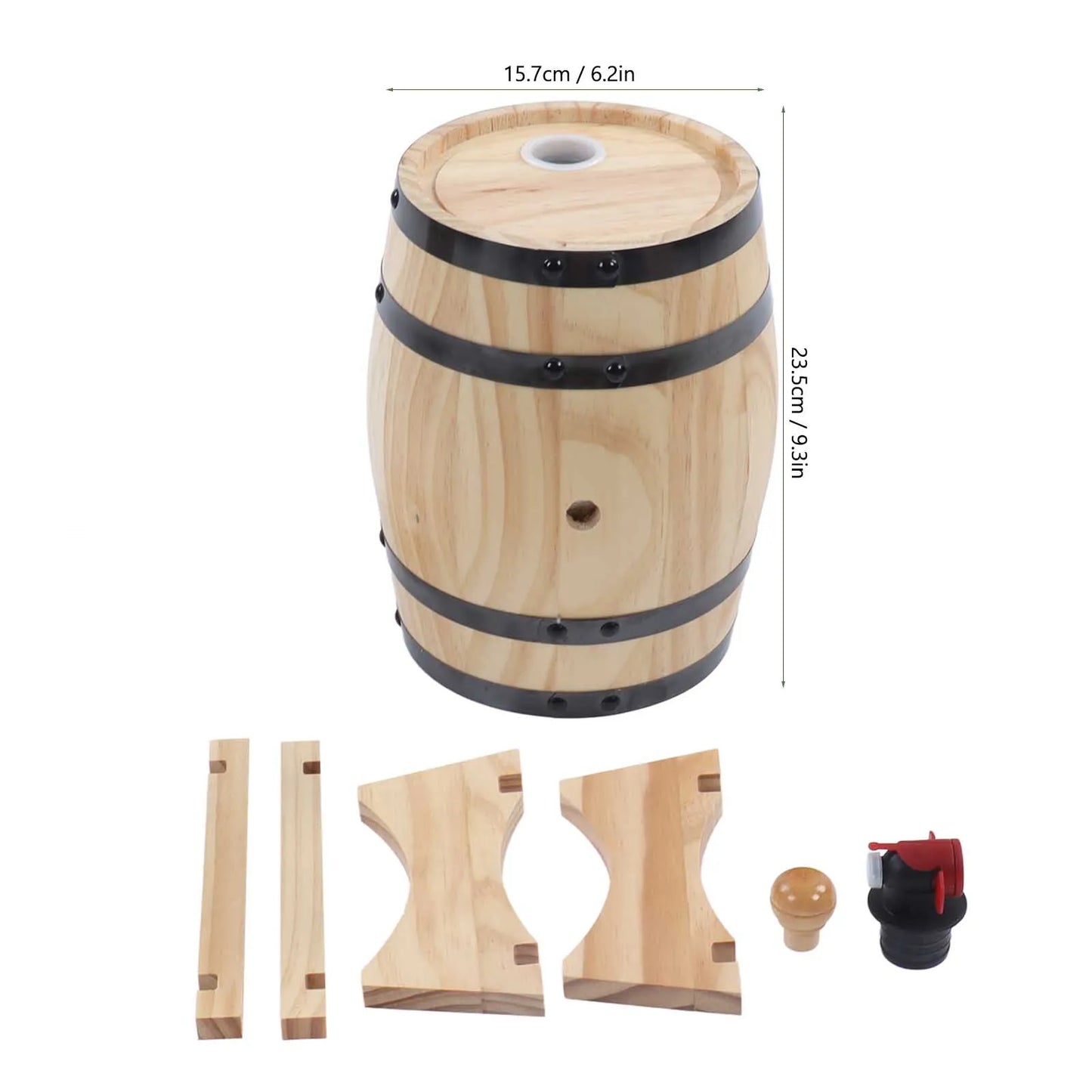 Distributeur spécial baril de vin enrichi avec support, cases à bière, vin tequila, whisky Shop, 1l, 3l, 5l, E27