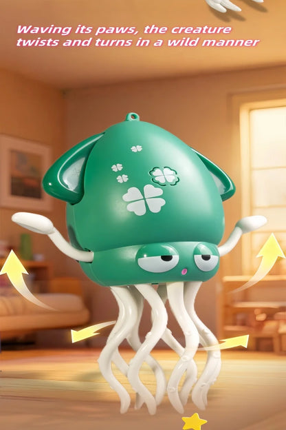 Poulpe dansante magique, nouveau et unique, calmar électrique, détection et évacuation des obstacles, poulpe pour enfants, pêche anti-stress