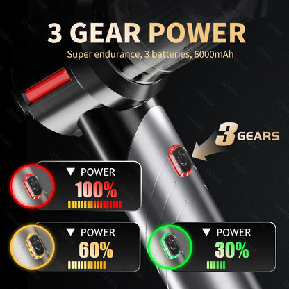 Aspirateur de voiture CENRR Mini 998000PA, aspirateur sans fil puissant et portable pour appareils ménagers, souffleur portatif, nettoyeur de voiture