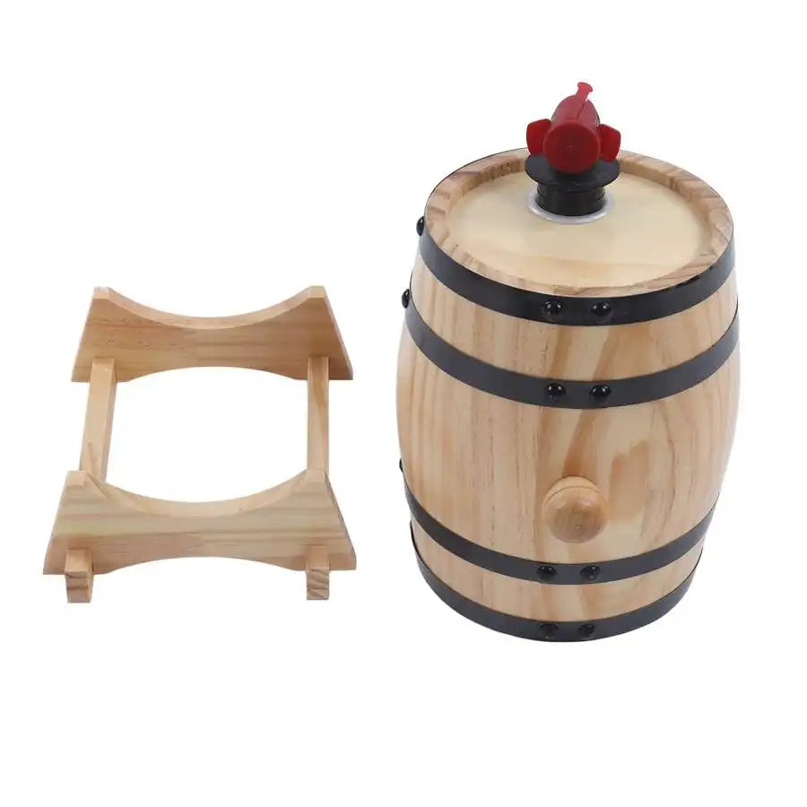 Distributeur spécial baril de vin enrichi avec support, cases à bière, vin tequila, whisky Shop, 1l, 3l, 5l, E27