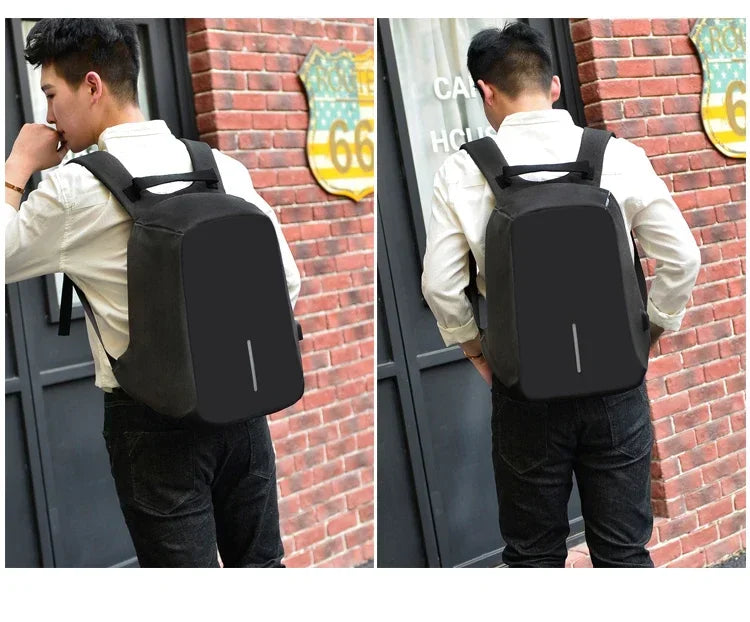 Sac à dos antivol 15.6 pouces ordinateur portable hommes Mochila mâle sac à dos étanche sac à dos grande capacité école sac à dos concepteur