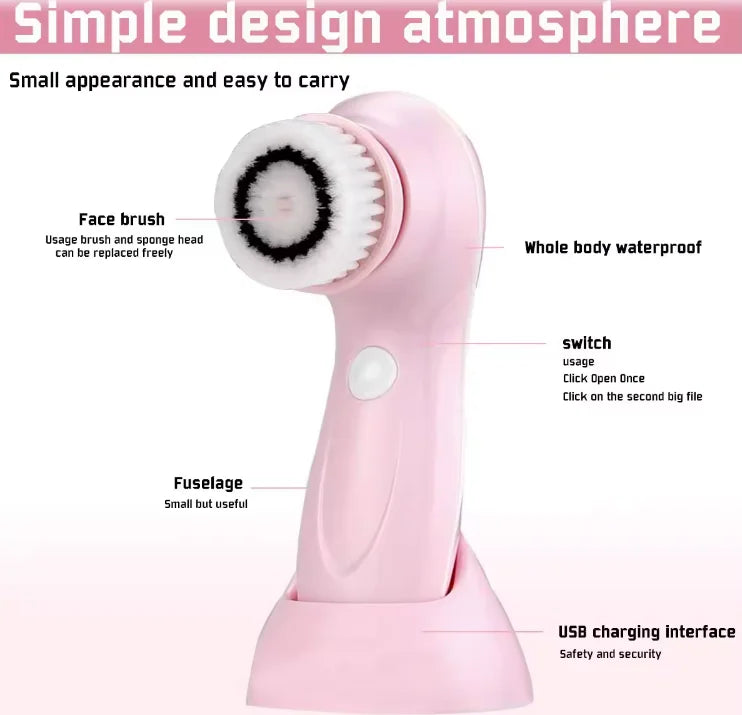 « Brosse de nettoyage visage électrique