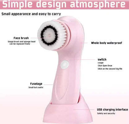 « Brosse de nettoyage visage électrique