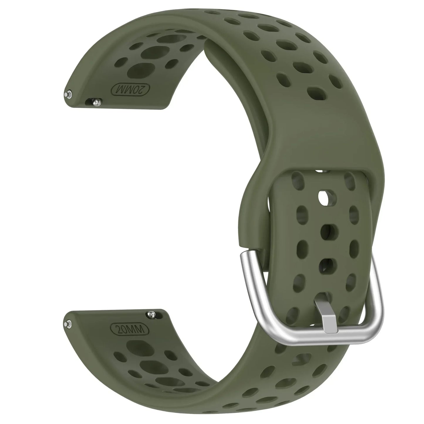 Bracelet en Silicone officiel 1:1 pour Amazfit Active 2, Bracelet de sport respirant Original, Amazfit GTS 4/3 Mini Bip 3 Correa