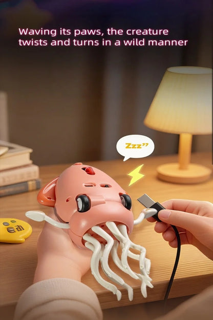 Poulpe dansante magique, nouveau et unique, calmar électrique, détection et évacuation des obstacles, poulpe pour enfants, pêche anti-stress