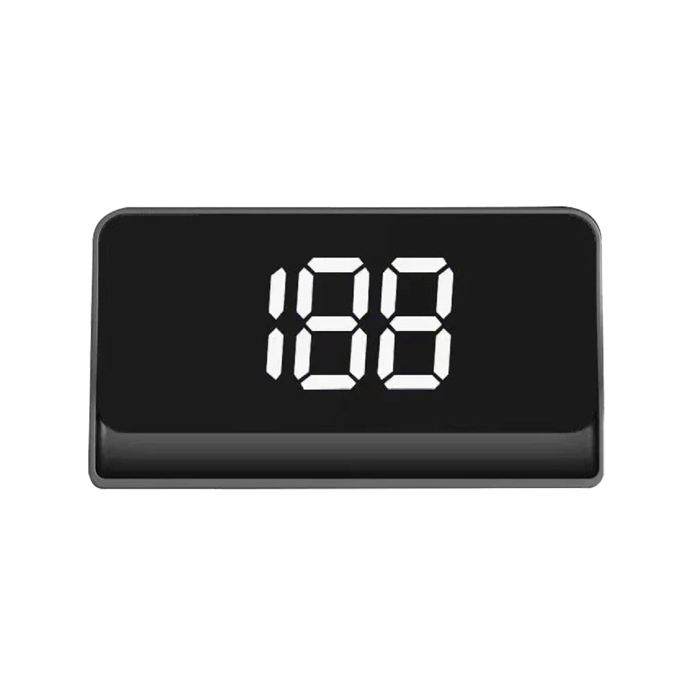 Compteur de vitesse numérique W1 GPS HUD Plug And Play, affichage tête haute pour toutes les voitures, grand police KMH, projecteur de pare-brise, accessoires de voiture