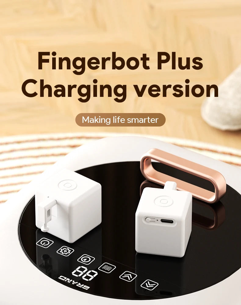 Nouveau commutateur intelligent Rechargeable Tuya, prise Fingerbot, rideaux de Garage, Robot à distance, Alexa Google Home, Assistant vocal