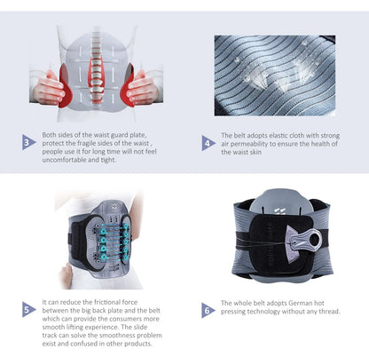 Ceinture de soutien lombaire médicale pour soulager la douleur, un nouveau type de ceinture de soutien orthopédique analgésique pour la traction vertébrale