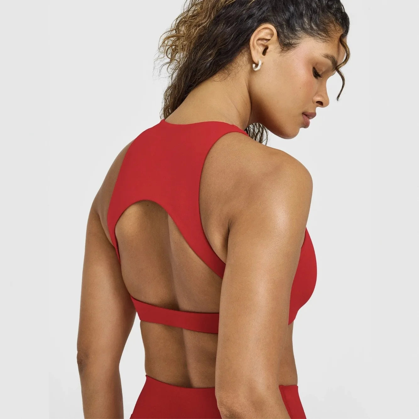 NCLAGEN Softmotion col haut soutien-gorge de sport push-up haut soutien débardeur de gymnastique Fitness Pilates course sous-vêtements de sport entraînement Yoga