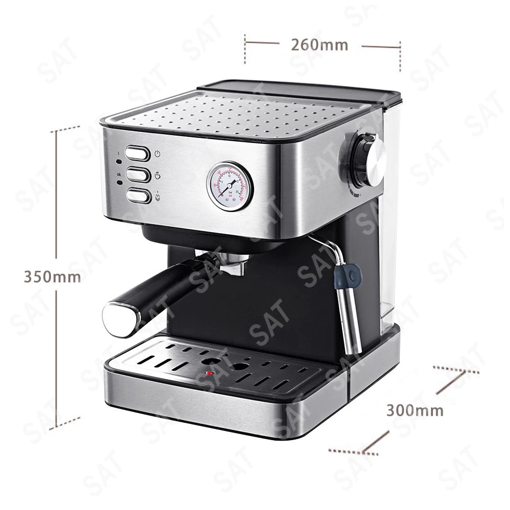 -Machine à café commerciale intelligente professionnelle en gros Moka Latte Cappuccino Cafetera Machine à expresso