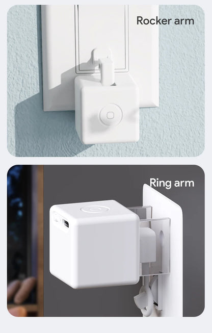 Nouveau commutateur intelligent Rechargeable Tuya, prise Fingerbot, rideaux de Garage, Robot à distance, Alexa Google Home, Assistant vocal
