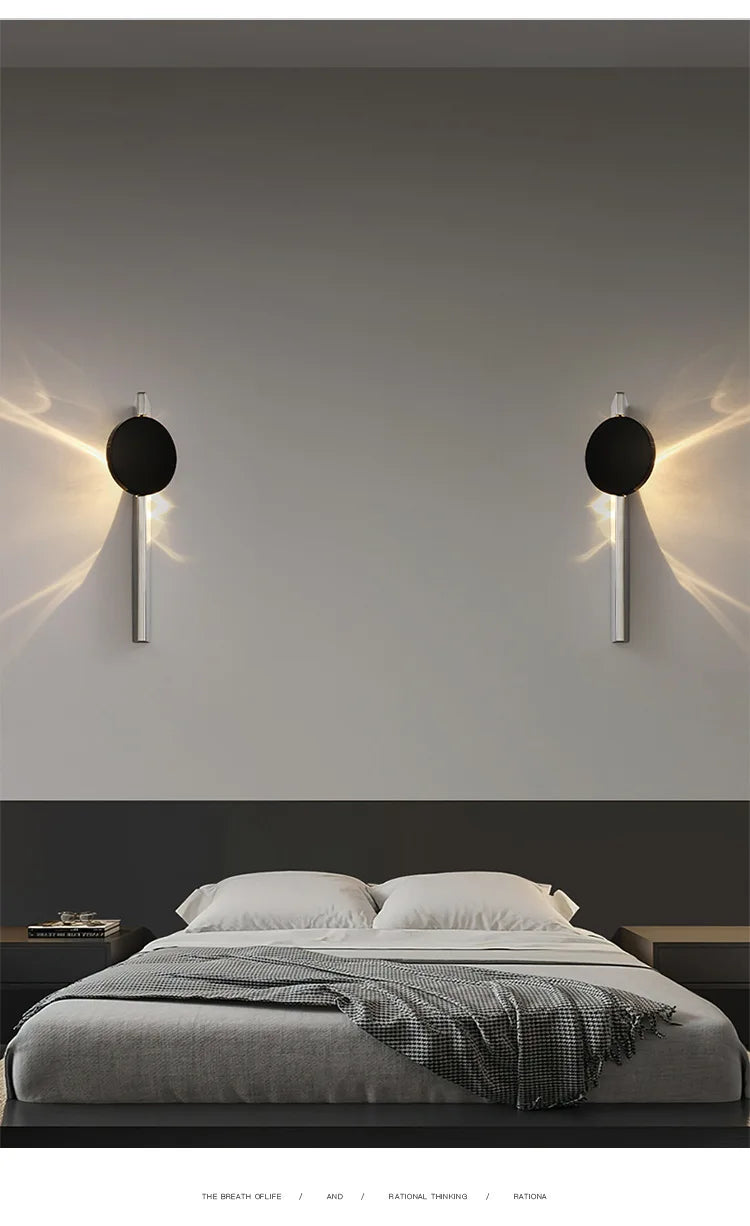 Lampes murales LED créatives en carton ondulé avec câblage USB et télécommande, appliques d'ambiance pour chambre à coucher, chevet, couloir, porche