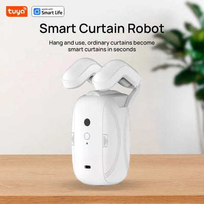 Robot rideau intelligent WiFi; double ouverture