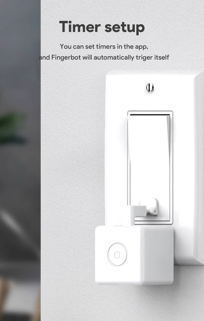 Nouveau commutateur intelligent Rechargeable Tuya, prise Fingerbot, rideaux de Garage, Robot à distance, Alexa Google Home, Assistant vocal