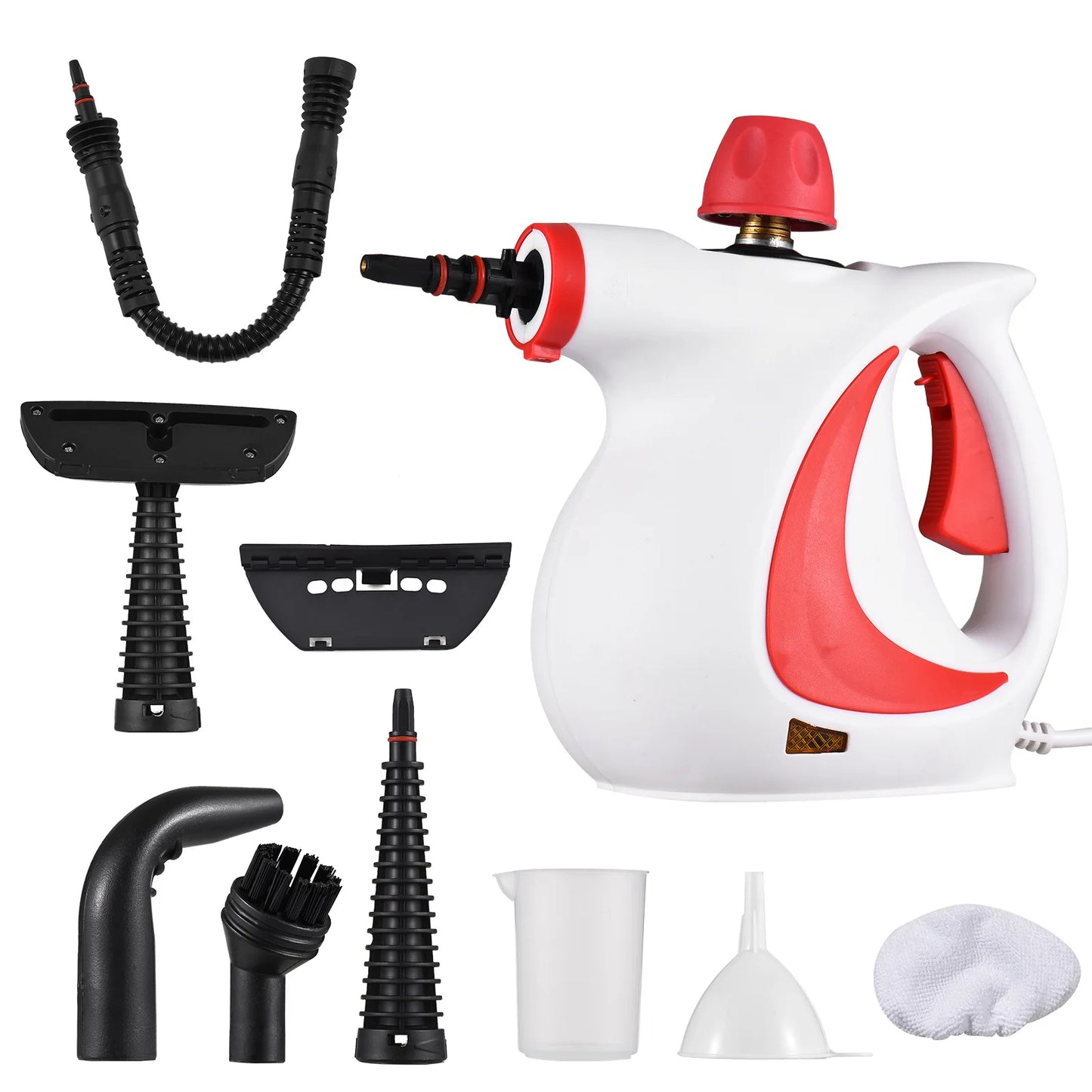 Nettoyeur à vapeur portatif pressurisé pour la maison-Machine à vapeur de nettoyage multi-surfaces profonde multi-usages portative à haute pression
