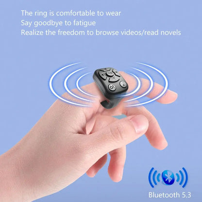 Télécommande Bluetooth pour vidéo Tiktok, défilement, E-book, tourneur de page, perche à selfie, contrôleur d'appareil photo