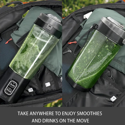 Presse-jus électrique Portable mélangeur 700ML USB mélangeur de fruits Rechargeable 6 lames presse-agrumes pour Shakes Smoothies tasse de jus frais