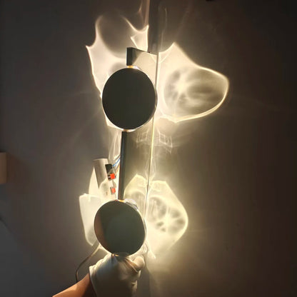 Lampes murales LED créatives en carton ondulé avec câblage USB et télécommande, appliques d'ambiance pour chambre à coucher, chevet, couloir, porche