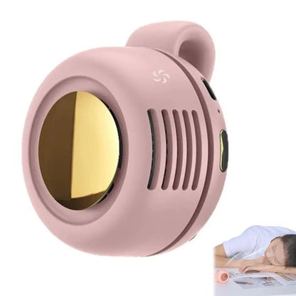 Ventilateur portable mini, rechargeable, sans pales, à clipser, pour la taille, adapté à la ventilation extérieure, petit ventilateur de bureau