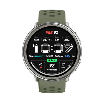 Bracelet en Silicone officiel 1:1 pour Amazfit Active 2, Bracelet de sport respirant Original, Amazfit GTS 4/3 Mini Bip 3 Correa