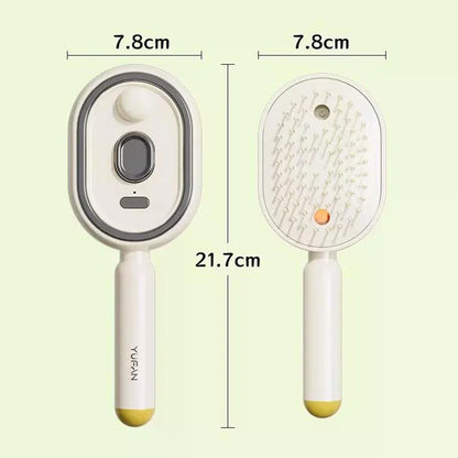 Soins capillaires Spray Massage peigne Vibration cuir chevelu Massage brosse à cheveux tête masseur pulvérisateur de cheveux brosse d'atomisation applicateur d'huile capillaire