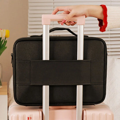 Étui à cosmétiques intelligent LED avec miroir, sac à cosmétiques, sacs de maquillage de voyage pour femmes, sac de rangement Portable à la mode, sacs de maquillage de voyage