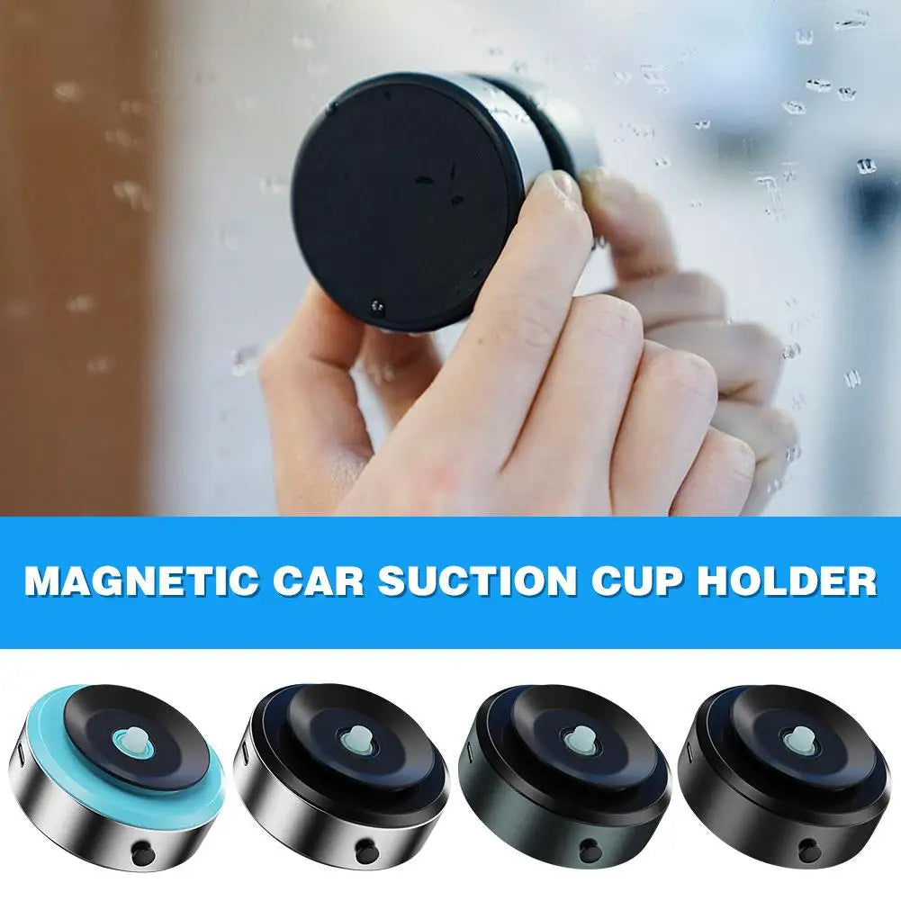 Support de téléphone portable créatif pour voiture, technologie magnétique noire, support universel à adsorption par le vide, stable