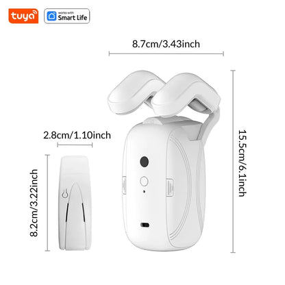 Robot rideau intelligent WiFi; double ouverture
