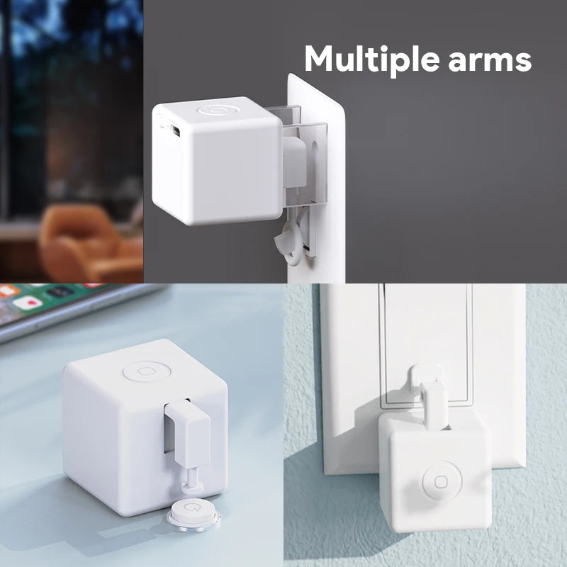 Nouveau commutateur intelligent Rechargeable Tuya, prise Fingerbot, rideaux de Garage, Robot à distance, Alexa Google Home, Assistant vocal