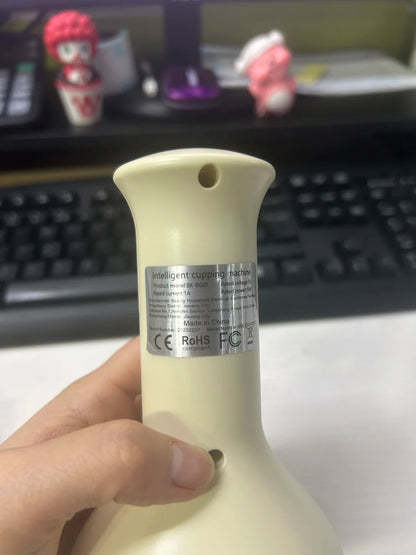 Appareil de massage électrique Gua Sha et ventouses à 9 niveaux de succion sous vide pour le ventre, l'abdomen, les jambes, les bras, le dos et le corps – Dispositif de raclage anti-cellulite