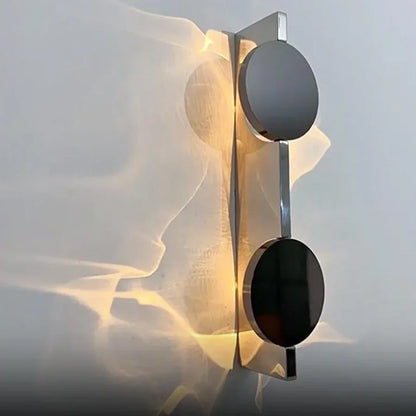 Lampes murales LED créatives en carton ondulé avec câblage USB et télécommande, appliques d'ambiance pour chambre à coucher, chevet, couloir, porche