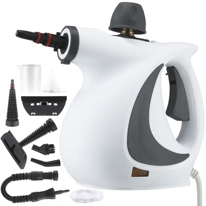 Nettoyeur à vapeur portatif pressurisé pour la maison-Machine à vapeur de nettoyage multi-surfaces profonde multi-usages portative à haute pression
