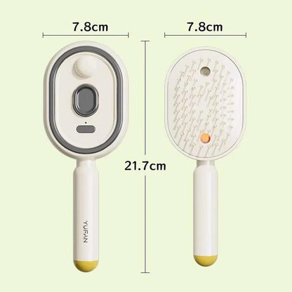 Soins capillaires Spray Massage peigne Vibration cuir chevelu Massage brosse à cheveux tête masseur pulvérisateur de cheveux brosse d'atomisation applicateur d'huile capillaire