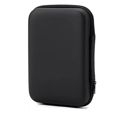 Mallette de rangement de transport 3 en 1 avec protecteurs d'écran en verre trempé pour Console de jeu R36S, Kit de protection, sac et Films anti-rayures