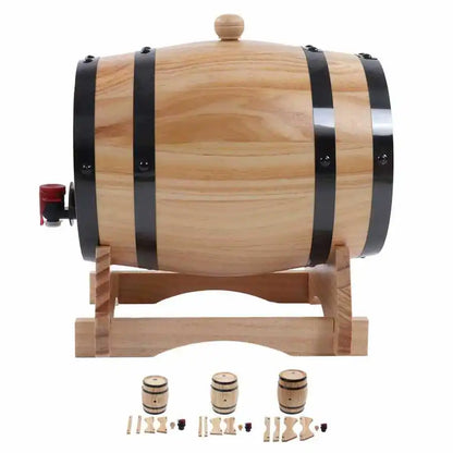 Distributeur spécial baril de vin enrichi avec support, cases à bière, vin tequila, whisky Shop, 1l, 3l, 5l, E27