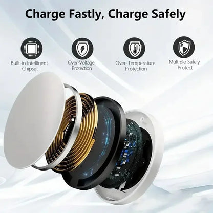 Support de chargeur magnétique sans fil 3 en 1, pour iPhone 15 14 13 12 Pro Max Apple Watch 1-8 AirPods Macsafe, Station de charge rapide