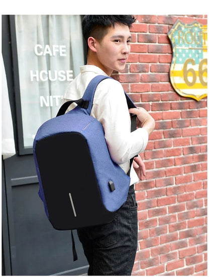 Sac à dos antivol 15.6 pouces ordinateur portable hommes Mochila mâle sac à dos étanche sac à dos grande capacité école sac à dos concepteur