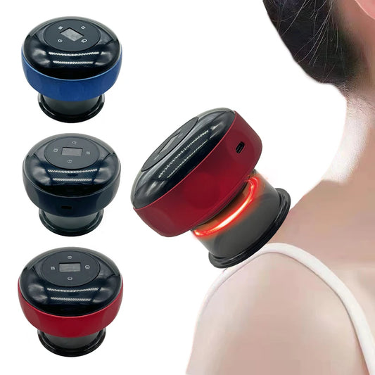 Appareil d'aspiration électrique intelligent pour la fatigue fongique, masseur de grattage corporel, appareil de tasse chauffante, instituts de beauté et de santé