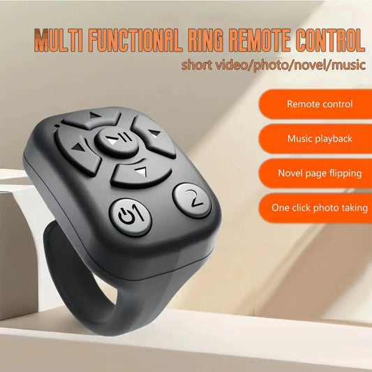 Télécommande Bluetooth pour vidéo Tiktok, défilement, E-book, tourneur de page, perche à selfie, contrôleur d'appareil photo