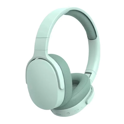Écouteurs sans fil Bluetooth 5.3 sur l'oreille casques stéréo Hifi véritables sports avec écouteurs lecteur de musique Tf/Aux avec micro