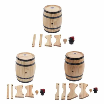 Distributeur spécial baril de vin enrichi avec support, cases à bière, vin tequila, whisky Shop, 1l, 3l, 5l, E27