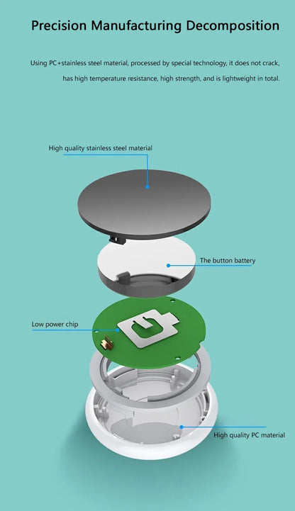 Mini traceur intelligent Anti-perte, rappel pour animaux de compagnie, sac pour enfants, portefeuille, dispositif GPS Bluetooth 5G, localisateur d'étiquette d'air ﻿ Nouveau