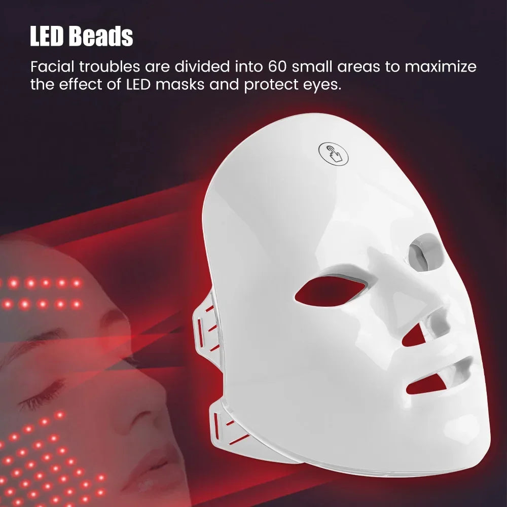 « Masque LED 7 couleurs USB