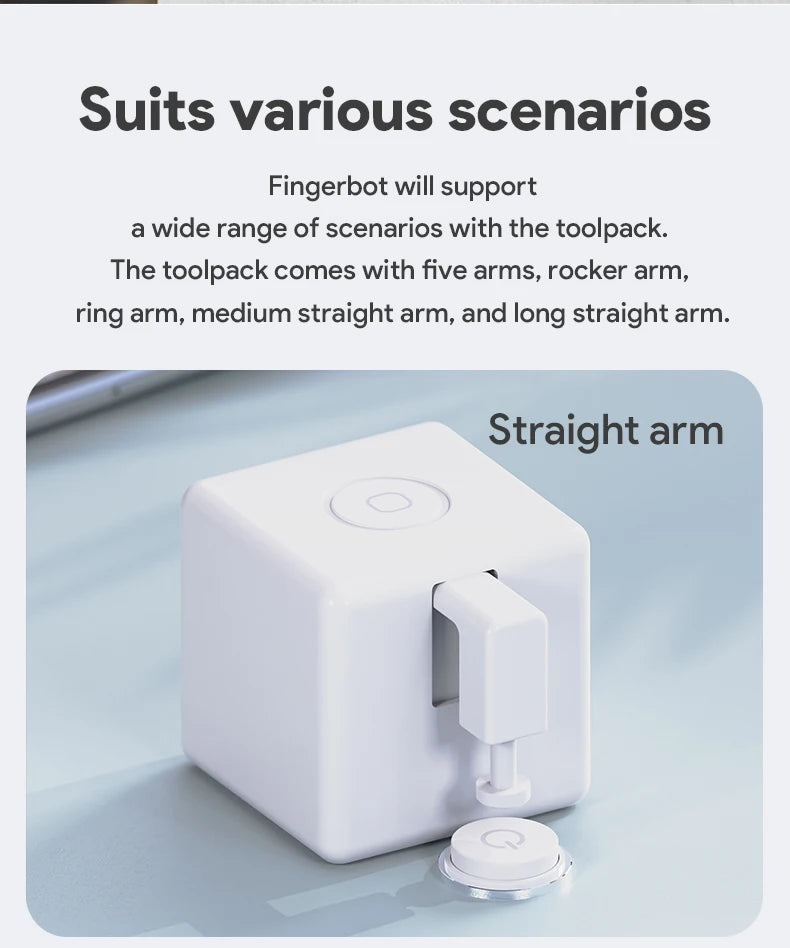 Nouveau commutateur intelligent Rechargeable Tuya, prise Fingerbot, rideaux de Garage, Robot à distance, Alexa Google Home, Assistant vocal